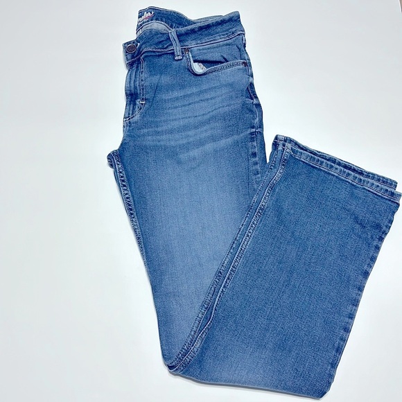 Wrangler boot cut size 13 design on back pocket stretch - Picture 1 of 8